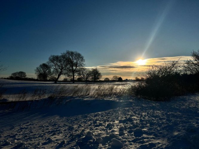 Sun over golf course.jpeg